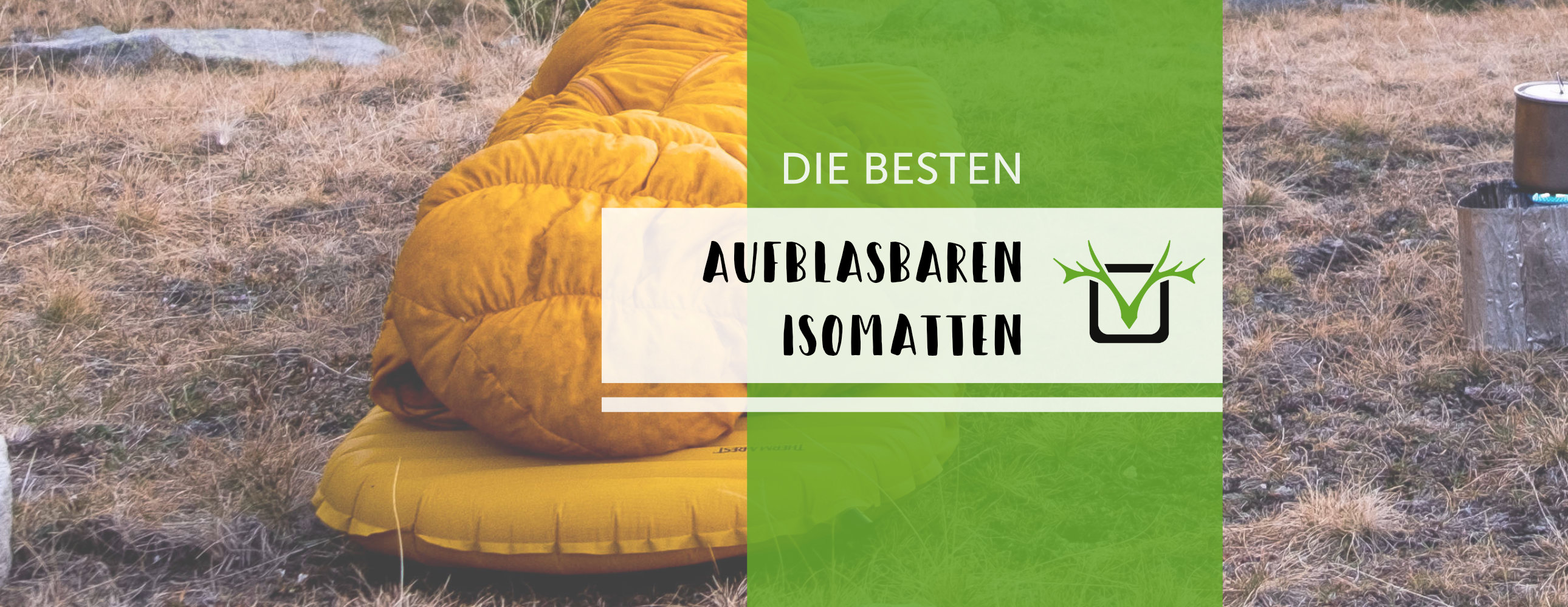 Aufblasbare Isomatte Test